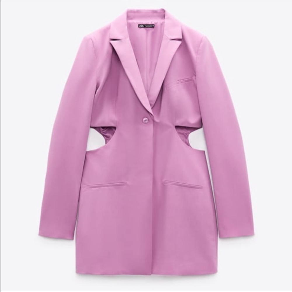 Zara Cut Out Blazer Dress NEW WITHOUT TAGS